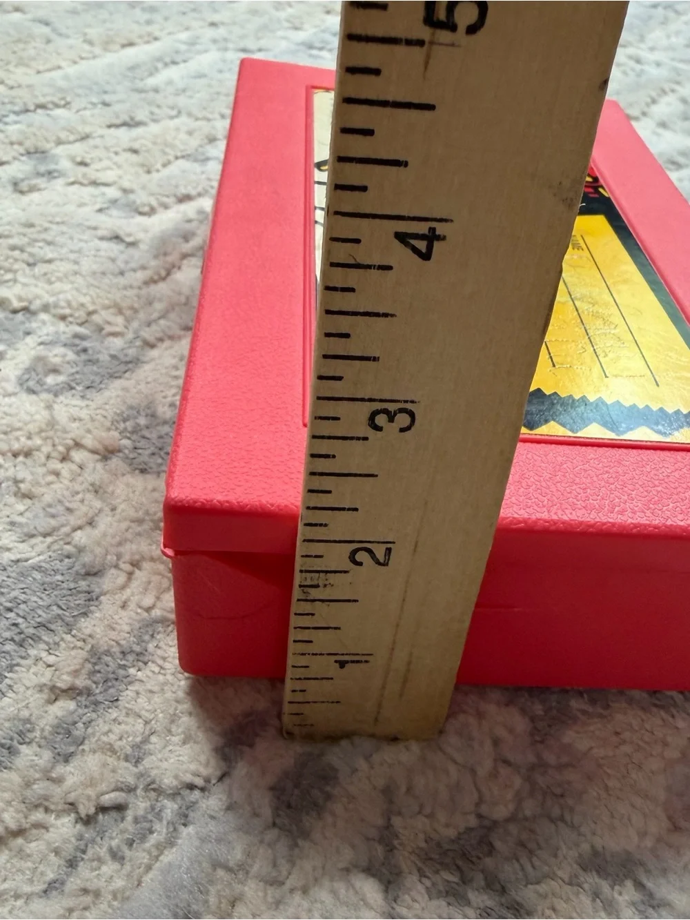 VTG Pink Empire Pencil Case Box Plastic School Stuff Box , Crayons, Markers